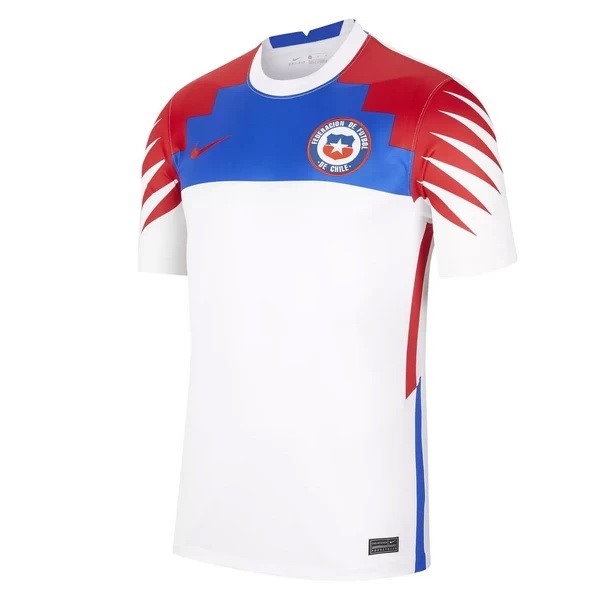 Heimtrikot Thailand Chile 2021 Weiß Günstige Fußballtrikots